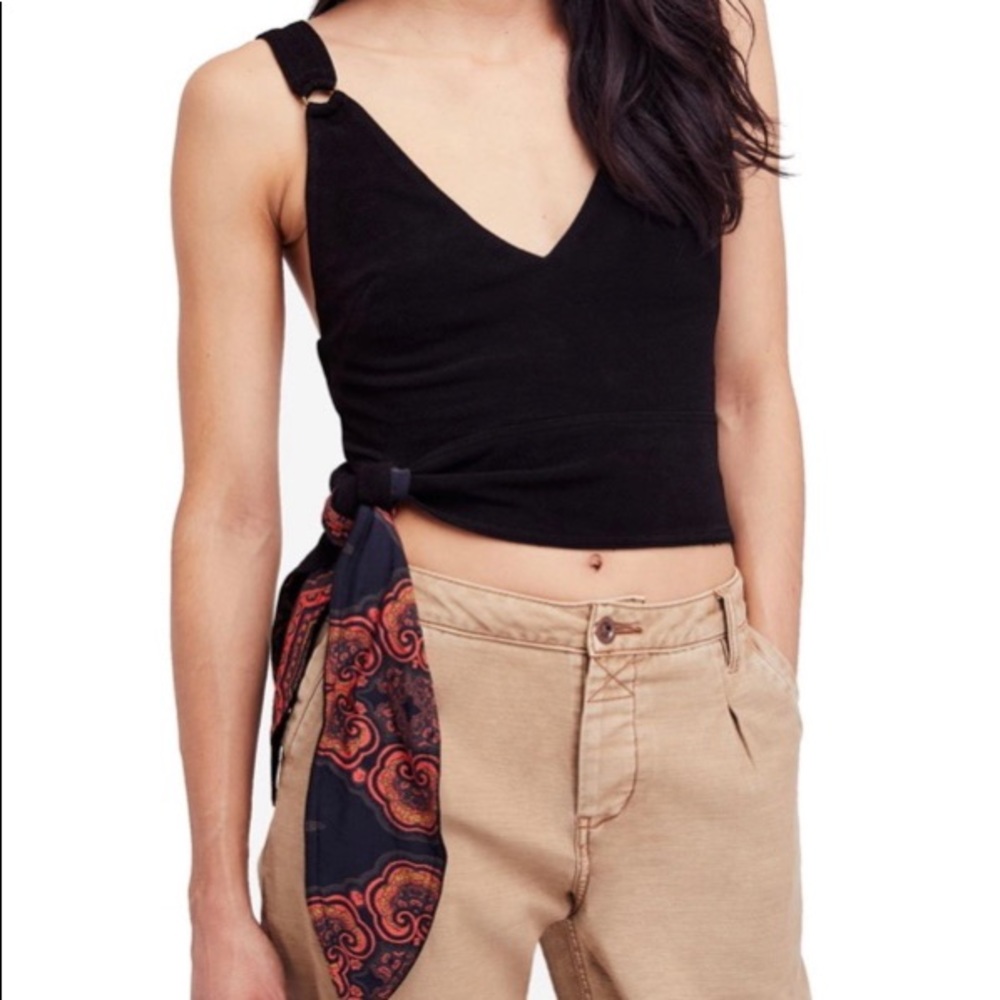 Free people Crop Top/Tank Sz L